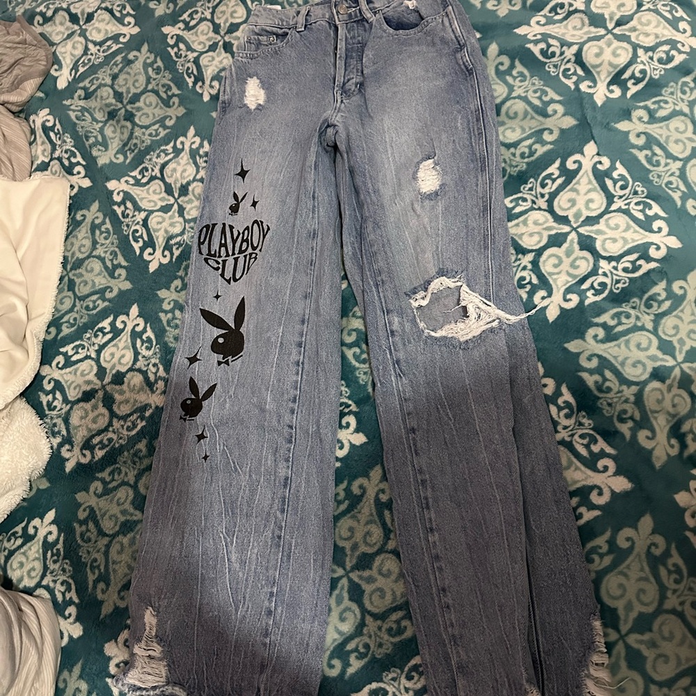PLAYBOY Wide Leg Jeans